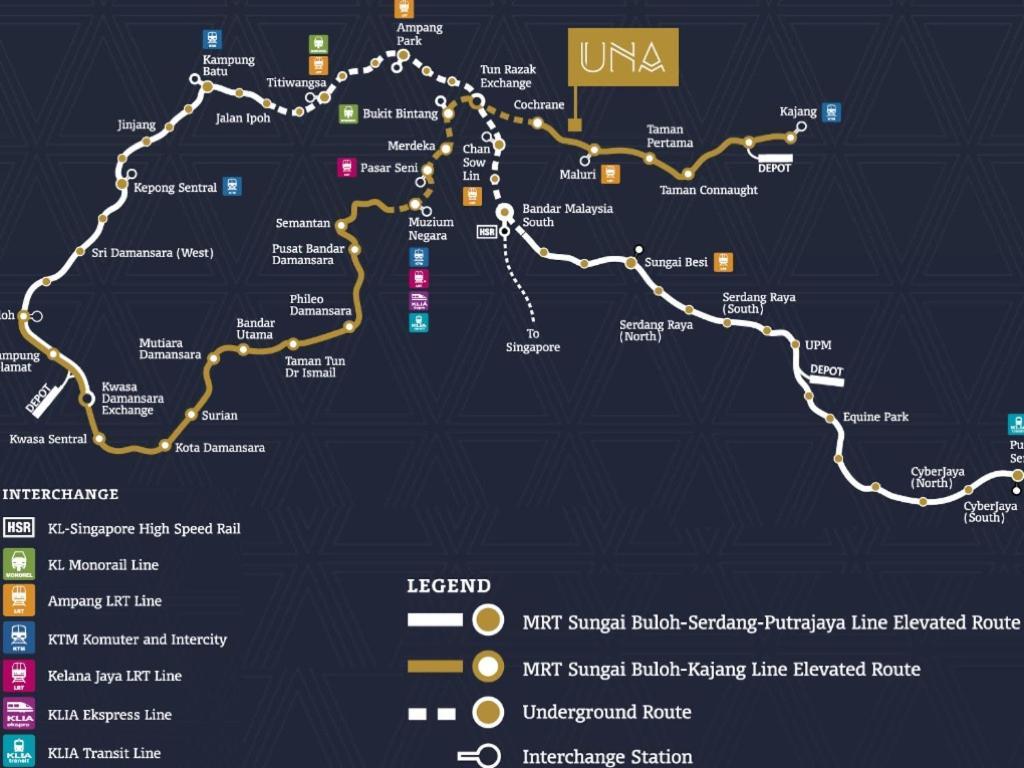 Una Residences, Sunway Velocity By Five Senses 吉隆坡 外观 照片